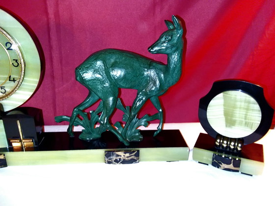 Image 1 of BICHETTE Art Deco Clock