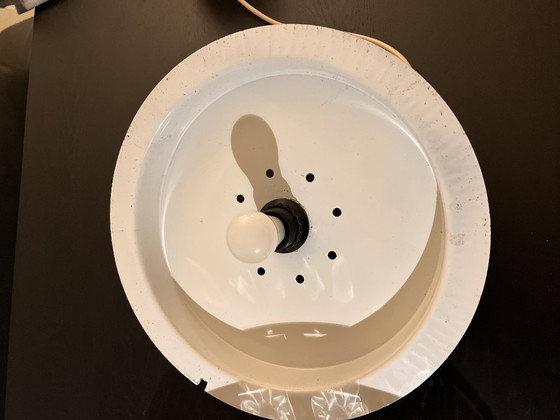 Image 1 of Vintage Space-Age / Mid-Century UFO hanging lamp – L.U.M. – Ø 37 cm