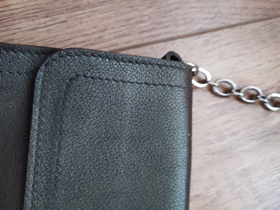 Furla Handbag Bag Leather Leather Green Khaki Chain – Shoulder bags (photo 10 of 14)