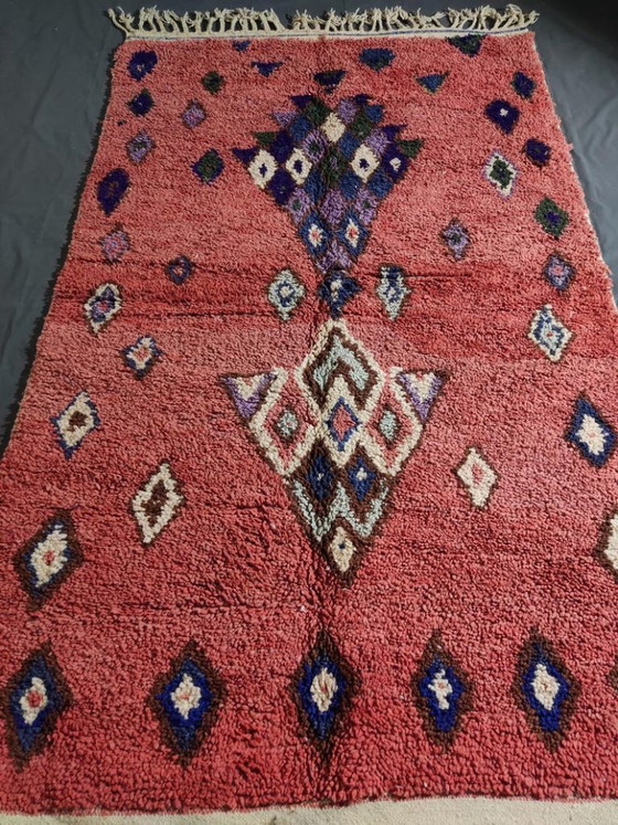 Image 1 of Grande tappeto Mrirt in lana, 3x2 m, tappeto geometrico marocchino