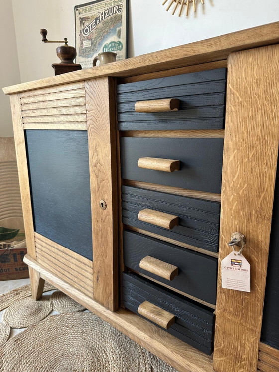 Credenza stile René Gabriel, patinata – Credenze, Wood (photo 4 of 15)