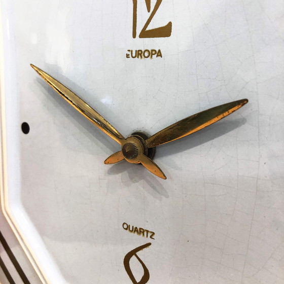 Image 1 of Handarbeit ceramic wall clock, 60s