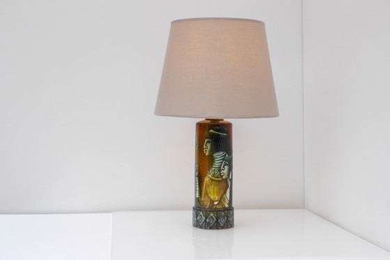 Sculptural Ceramic Table Lamp by Bonnie Rehnqvist, Sweden, 1972 – Törngrens krukmakeri, Scandinavian (photo 4 of 16)