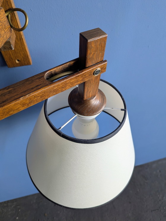 Image 1 of 1970s vintage hinged wall lamp