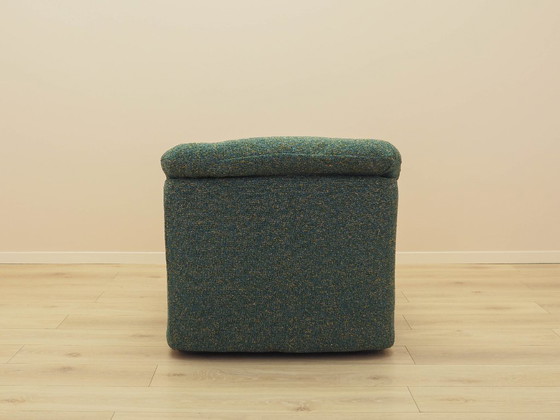 Image 1 of Poltrona verde, design italiano, anni '70, prodotta in Italia