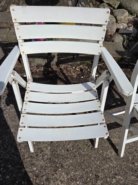 Image 1 of Vintage Youpy tuintafel set