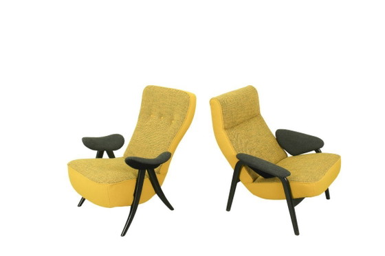Image 1 of Theo Ruth para las sillas Artifort modelos 107 y 137 en Kvadrat Hallingdal