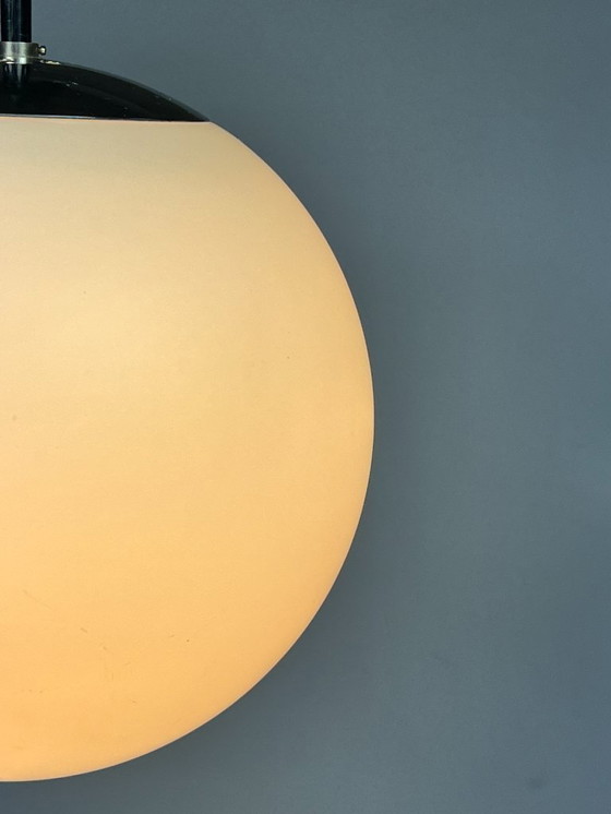 Image 1 of Lampada a sospensione / lampada a sfera Raak d'epoca, B1153 "morning mist"