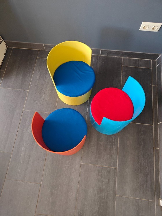 Image 1 of 3 Children's chairs by Paidi Years 60s/70s