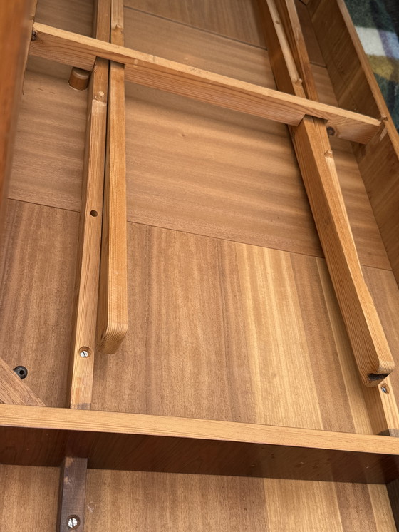 Image 1 of Scandinavische vintage uitschuifbare eettafel uit 1960