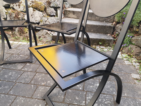 Image 1 of Chaises design KFF Sinus – lot de 4 – classiques vintage des années 80