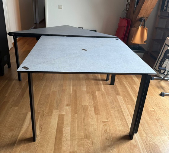 Image 1 of Table pythagoras. 110x110cm. Folds out to 120x120. Also possible: square with triangle.