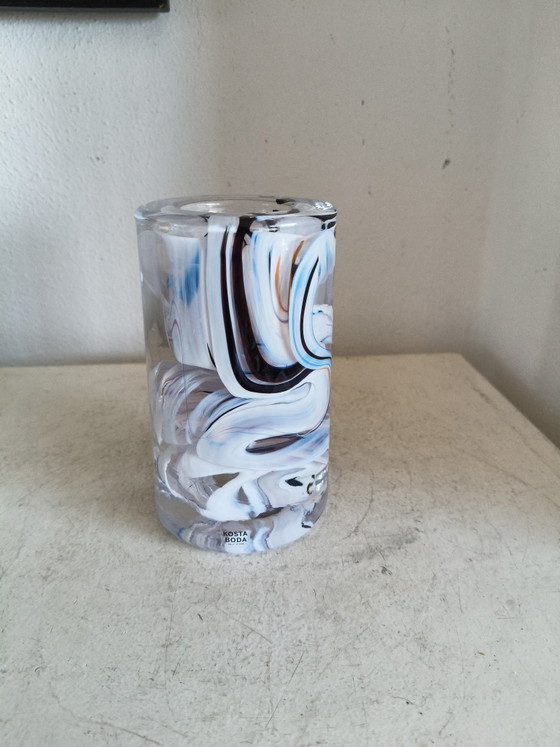Candeliere "Colonne" Kosta Boda - Design Anna Ehrner (12 cm) – Portacandele, Glass (photo 5 of 5)
