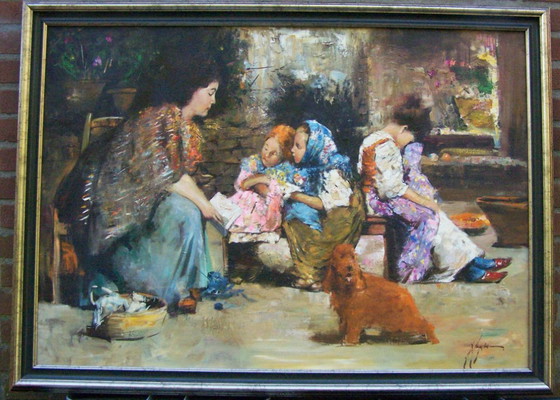 Image 1 of Vladimir Muhin (1971) - Everyone is tired.