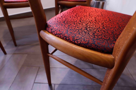 Image 1 of Set of Retro Dining Chairs – Dřevotvar Jablonné nad Orlicí 