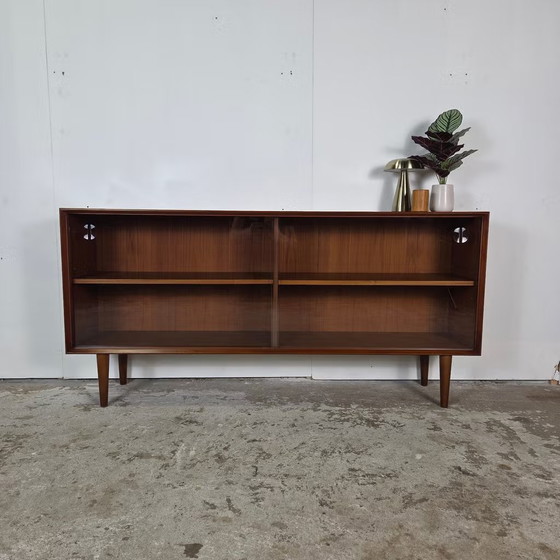 Rex Raab, Wilhelm Renz Varia-150 vintage sideboard display cabinet – Wood, Glass (photo 3 of 22)