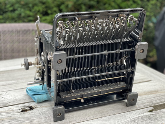 Image 1 of Voll funktionsfähige Wanderer Continental Schreibmaschine 1922 Berlin - gereinigt und geölt