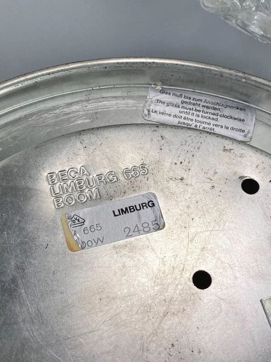 Image 1 of 60er 70er Jahre Lampe Leuchte Wandlampe Limburg Plafoniere Space Age Design 60s