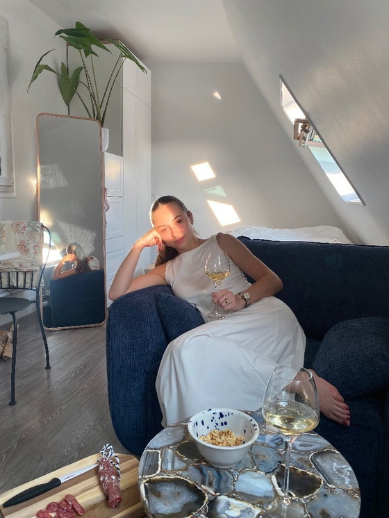 Image 1 of Mazzini Sofas armchair and ottoman