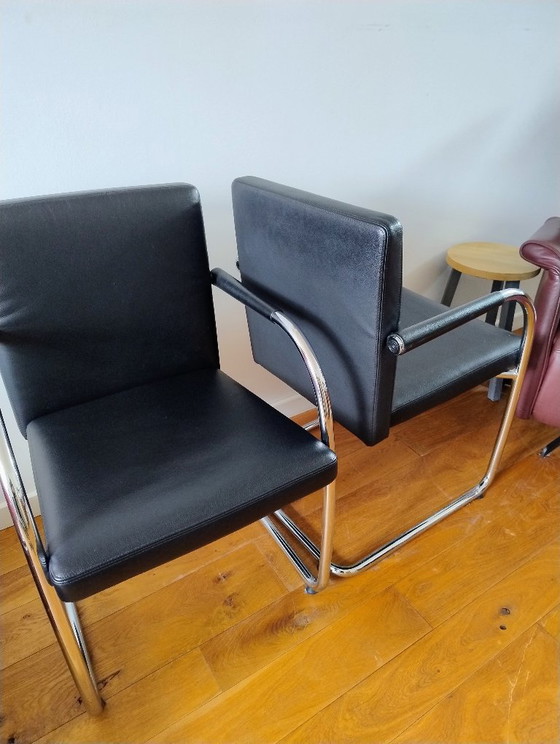 Image 1 of 2x Vitra Visasoft chairs, in perfect condition