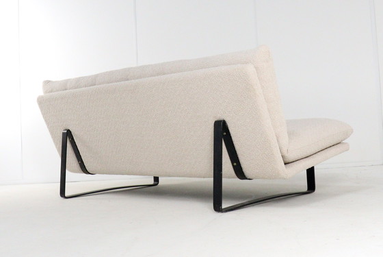 Image 1 of Kho Liang Ie per Artifort Divano a 3 posti C684 nuovo rivestimento vintage