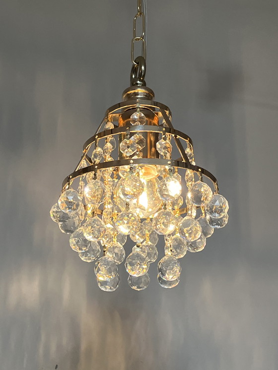 Image 1 of Set di 2 lampade a sospensione in cristallo Swarovski