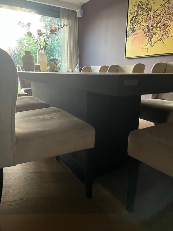 Tavolo da pranzo rovere Quartz Black raschiato – Hofstede Raanhuis, Tavoli da pranzo, Legno (photo 7 of 10)