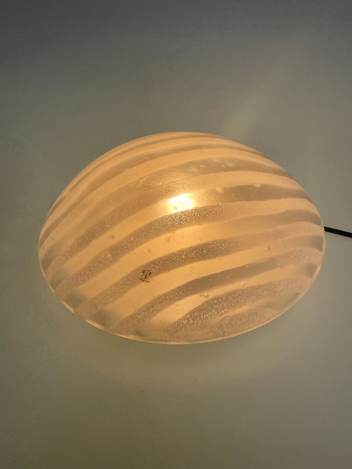 Peill & Putzler Plaffoniere / Wall Lamp, Zebra, 1970's