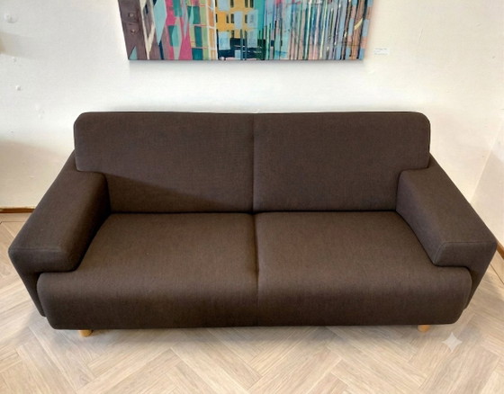 Image 1 of Cloak Sand | 2.5-seater sofa | Brown refurbished