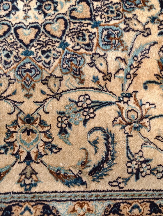 Image 1 of Vintage Persian Nain Rug – Hand-knotted – 3x2m – Recently professionally cleaned