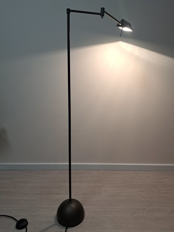 Image 1 of Lampada da terra vintage Soelken, lampada da lettura notarile anni '70