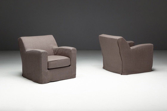 Image 1 of Lounge Chairs by Christian Liaigre, France, 1990s