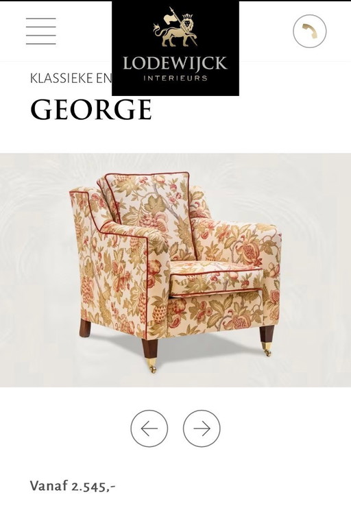 2 pezzi Louis George impeccabili