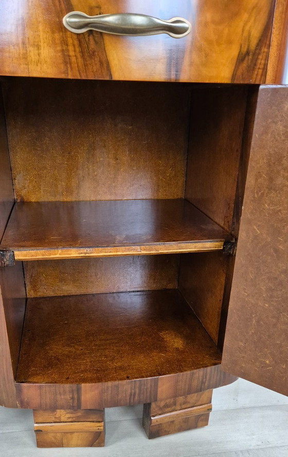 Image 1 of Mesitas de noche Art Déco Emiliani de 1928