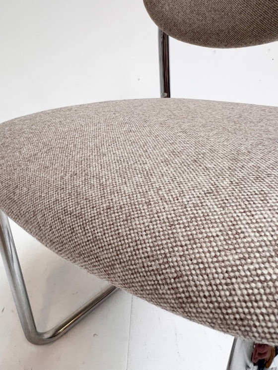 Image 1 of Juego de 4 sillas De Wit con estructura tubular retapizadas, años 60