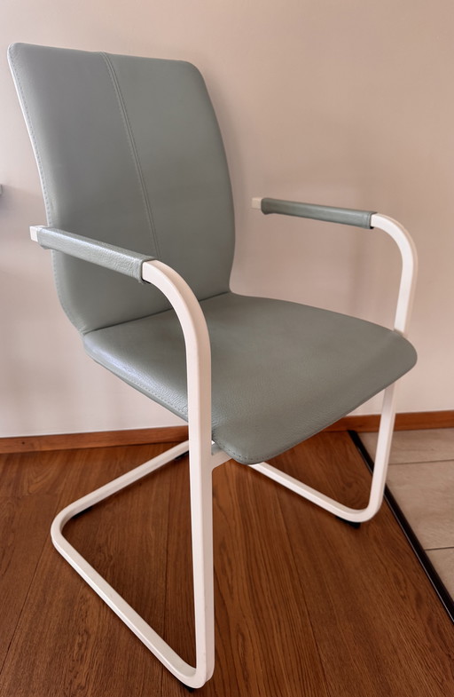 10 sedie da pranzo in pelle Bert Plantagie