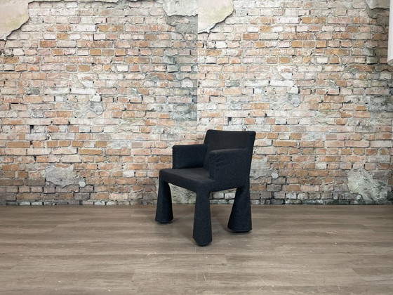 Image 1 of 2x Moooi VIP Chair grigio scuro