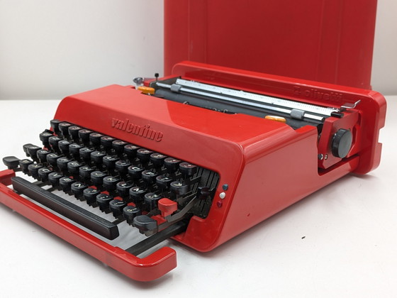 Image 1 of Ettore Sottsass - Olivetti - Valentine - Typewriter - 1970-1980