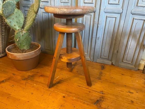 Image 1 of Swivel stool Stool Side table French