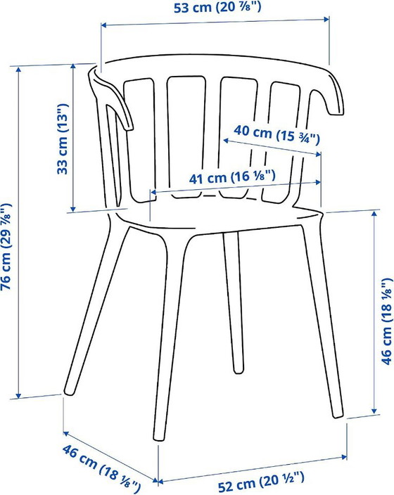 2x IKEA PS 2012 – Fauteuils, Plastic, Wood (photo 4 of 5)