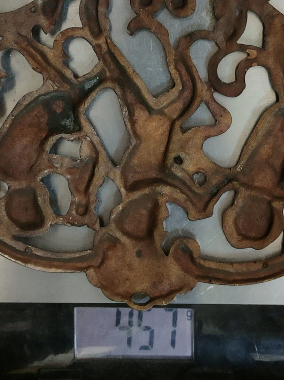 4 Figure in bronzo con cherubini – Decorazioni murali (photo 7 of 9)