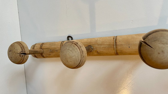 Image 1 of Perchero estilo bambú, década de 1920