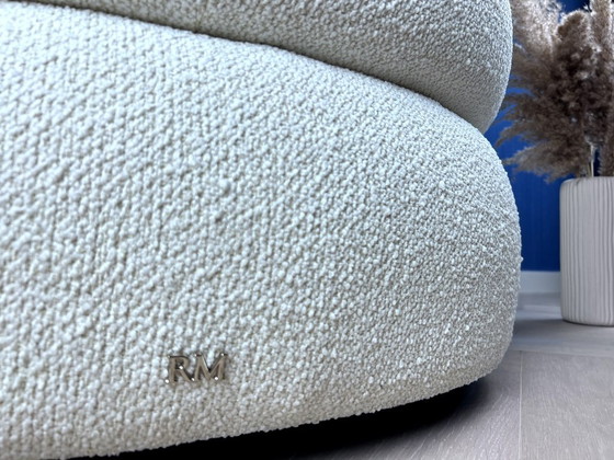 Image 1 of Riviera Maison - Poltrona Vittorio girevole, Semplicemente bianco