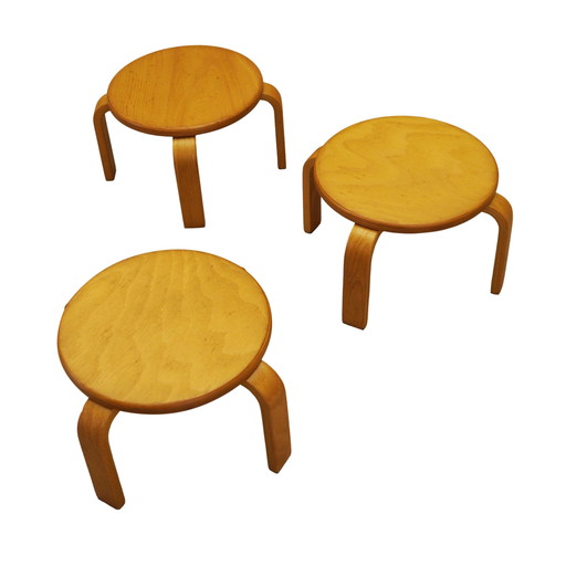 Set di tre portavasi, design danese, anni &#39;70, produzione: Danimarca