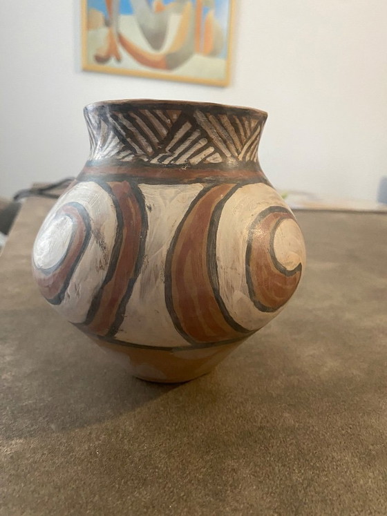 Image 1 of Decorative Vase Inspired by the Ancient Cucuteni–Trypillia Culture Tradition