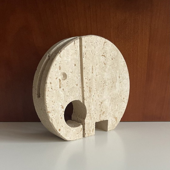 Portacarte in travertino scultura elefante Fratelli Mannelli – Oggetti decorativi, Stone (photo 3 of 5)