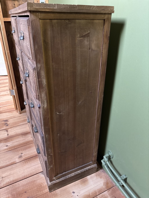 High chest of drawers