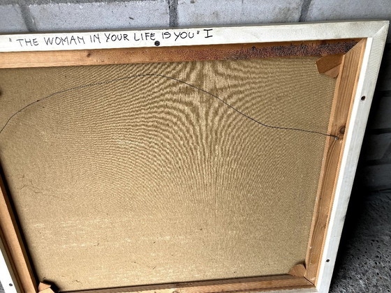 Image 1 of Cuadro de Anke Mensink "Mujeres enamoradas" de 1979