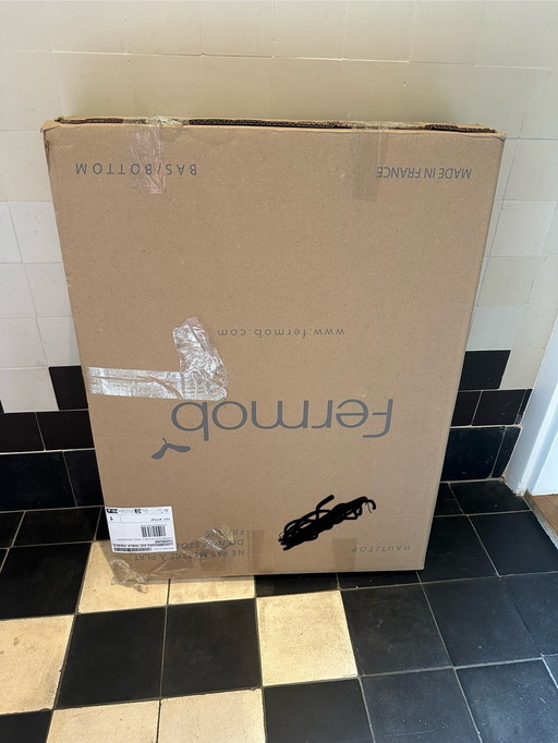 Fermob Luxembourg KID kinder tuintafel 76x55 Anthracite nieuw in doos