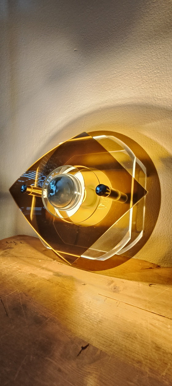 Image 1 of Vintage Herda Space Age Wall Lamp